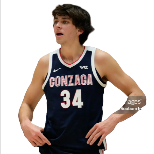 Mens Gonzaga Bulldogs #34 Braden Huff Navy Nike 2021 WCC College Basketball Game Jersey