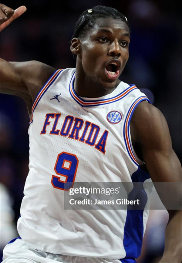 Mens Youth Florida Gators #9 Rueben Chinyelu White Retro Basketball Limited Jersey