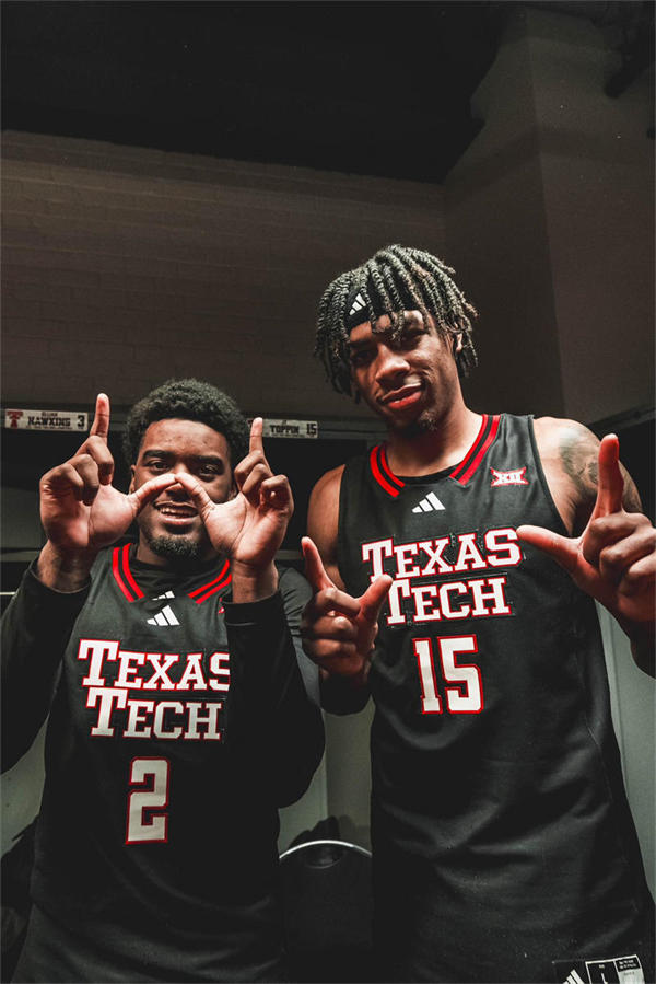 Mens Youth Texas Tech Red Raiders Custom 2025 Black College Basketball Game Jersey