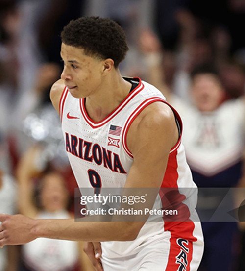 Mens Youth Arizona Wildcats #9 Carter Bryant White Retro College Basketball Game Jersey