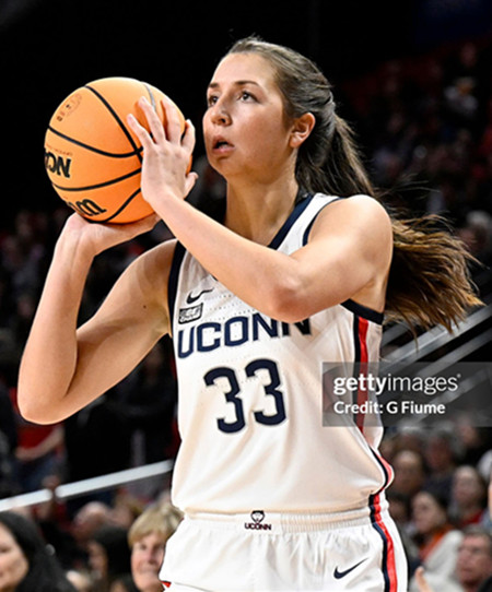 Unisex Uconn Huskies #33 Caroline Ducharme 2025 White College Womens Basketball Game Jersey
