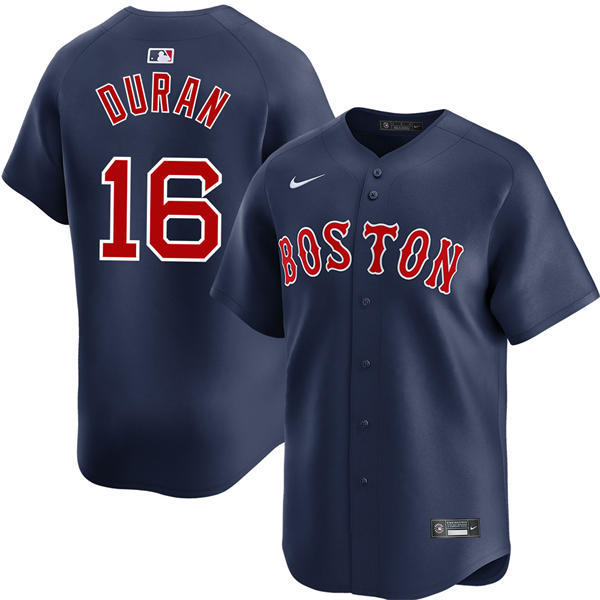 Youth Boston Red Sox #16 Jarren Duran Nike Navy Alternate Limted Player Jersey