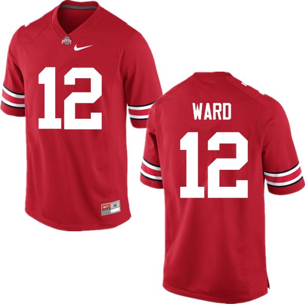 Men's Youth Ohio State Buckeyes #12 Denzel Ward Nike Scarlet Football Jersey