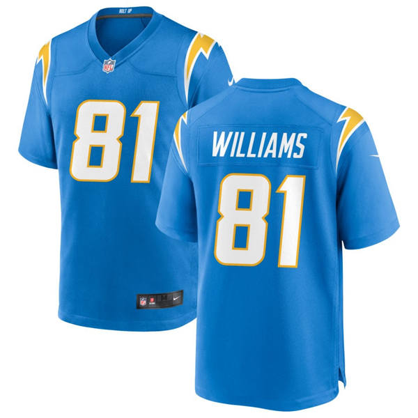 Youth Los Angeles Chargers #81 Mike Williams Nike Powder Blue Limited Jersey
