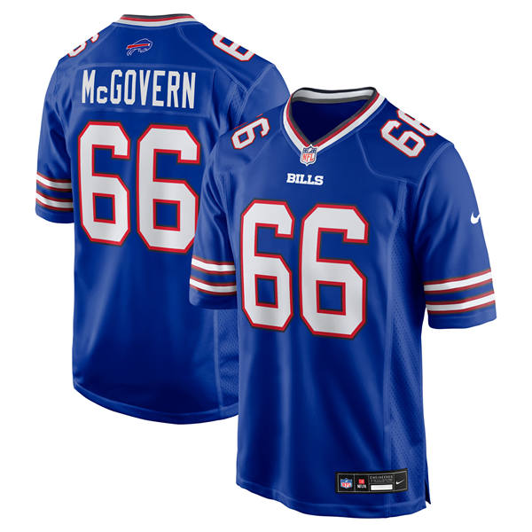 Youth Buffalo Bills #66 Connor McGovern Nike Royal Limited Jersey