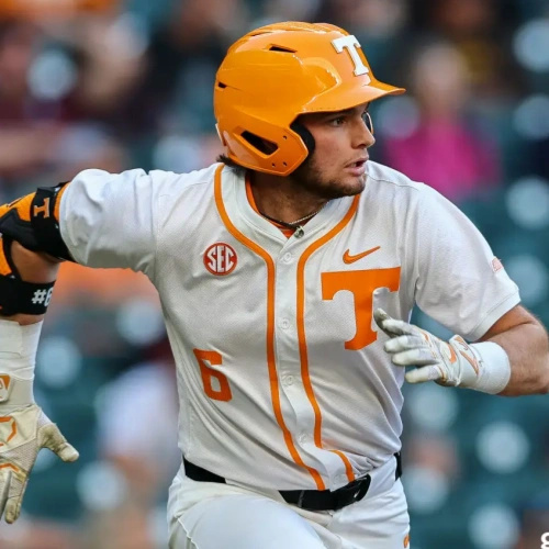 Mens Youth Tennessee Volunteers #6 Gavin Kilen Nike 2025 White College Baseball Game Jersey
