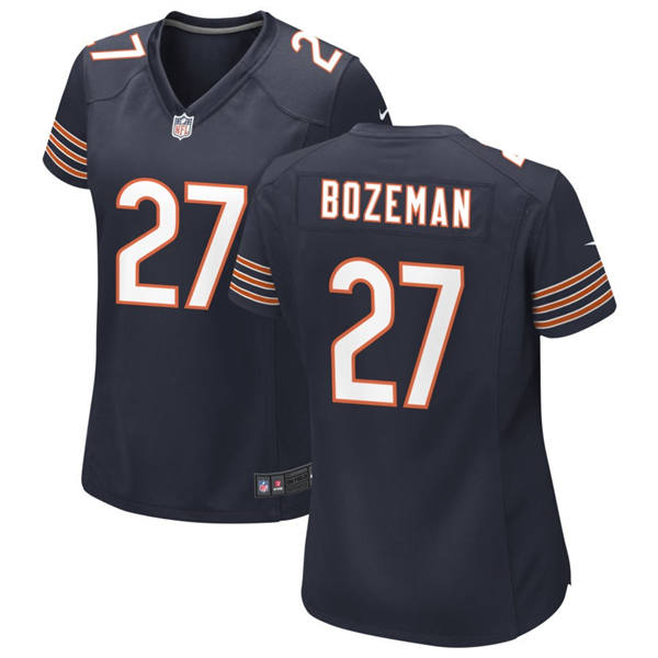 Womens Chicago Bears #27 Swayze Bozeman Nike Navy Limited Jersey