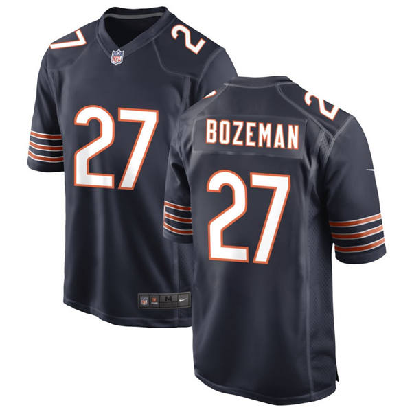 Youth Chicago Bears #27 Swayze Bozeman Nike Navy Limited Jersey