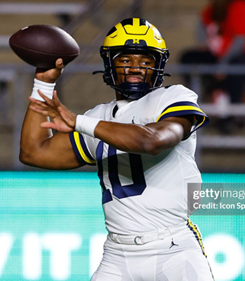 Mens Youth Michigan Wolverines #10 Zeke Berry White College Football Game Jersey