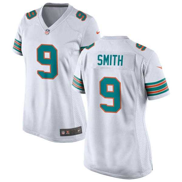 Mens Miami Dolphins #9 Jonnu Smith Nike White Alternate F.U.S.E. Vapor Limited Jersey