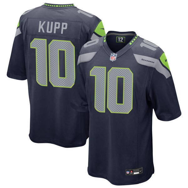 Men's Seattle Seahawks #10 Cooper Kupp Nike Navy Team Color Vapor F.U.S.E. Limited Jersey