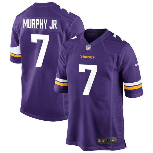 Youth Minnesota Vikings #7 Byron Murphy Jr. Nike Purple Limited Palyer Jersey