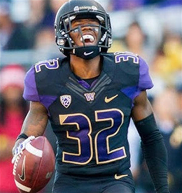 Mens Youth Washington Huskies #32 Budda Baker 2016 Black College Football Jersey