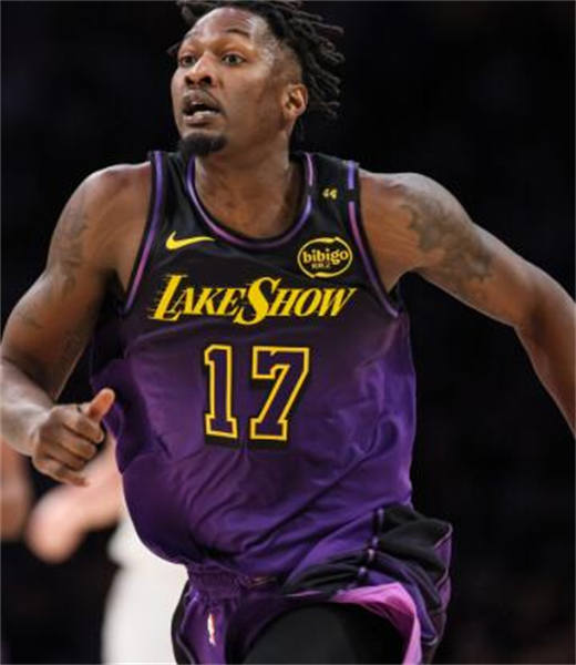 Mens Los Angeles Lakers #17 Dorian Finney-Smith 2024-25 Purple City Edition Jersey