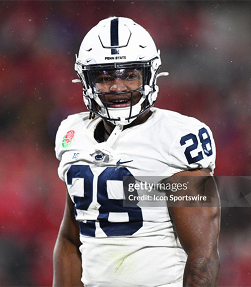 Mens Youth Penn State Nittany Lions #28 Zane Durant White College Football Game Jersey