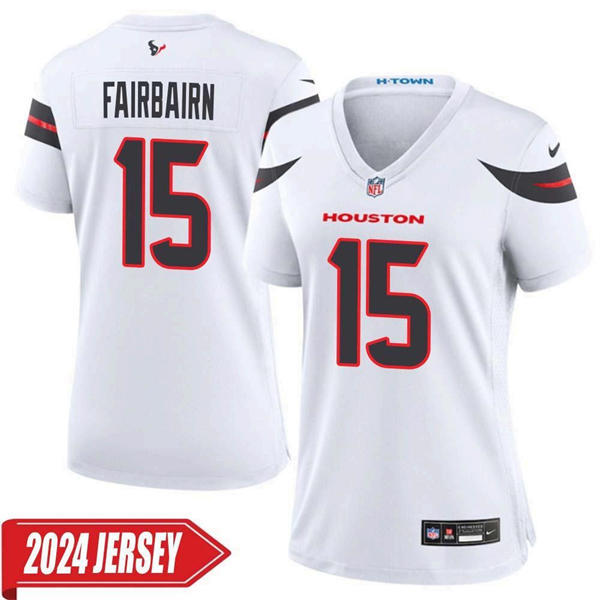 Men's Houston Texans #15 Ka'imi Fairbairn Nike White Vapor F.U.S.E. Limited Player Jersey