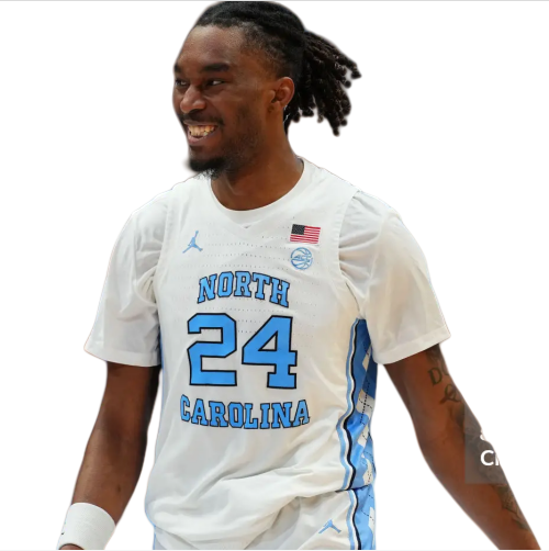 Mens Youth North Carolina Tar Heels #24 Jae'Lyn Withers White College Baseketball Game Jersey