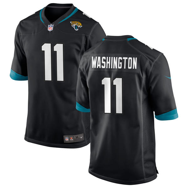 Mens Jacksonville Jaguars #11 Parker Washington Nike Black Vapor F.U.S.E. Limited Jersey