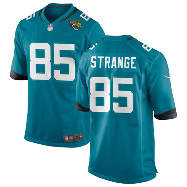 Mens Jacksonville Jaguars #85 Brenton Strange Nike Teal Alternate F.U.S.E. Limited Jersey