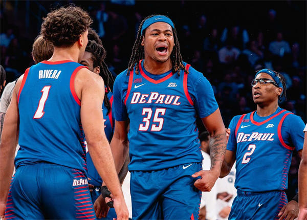 Mens Youth DePaul Blue Demons Custom Nike Royal Basketball Jersey