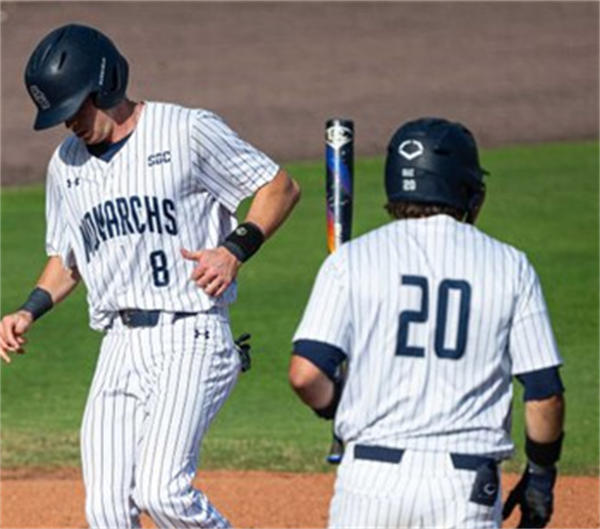 Mens Youth Old Dominion Monarchs Custom 2025 White Pinstripe SBC Collese Baseball Jersey