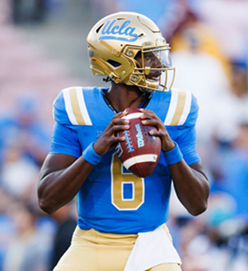 Mens Youth UCLA Bruins #6 Justyn Martin BIG Blue College Football Game Jersey