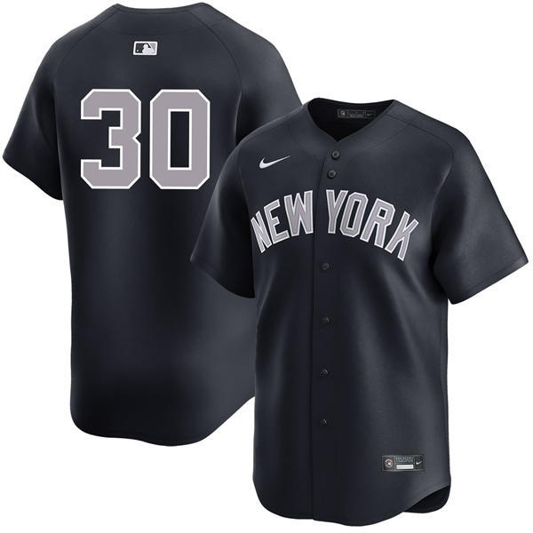 Mens New York Yankees #30 Luke Weaver Nike Navy Grey Alternate 2nd New York Limited Jersey