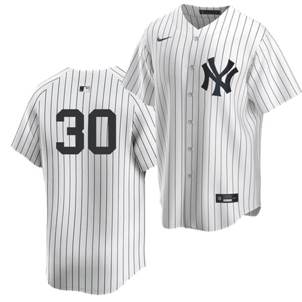 Mens New York Yankees #30 Luke Weaver Nike White Home Limited Player Jersey