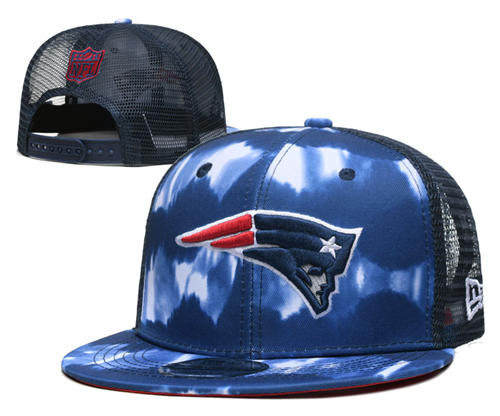 NFL New England Patriots blue colorful Snapback Hat YD2503211 (2)