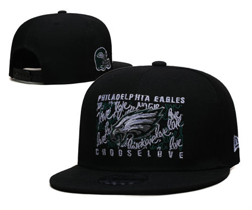 Philadelphia Eagles black choose love Snapback Cap GS2504043 (12)