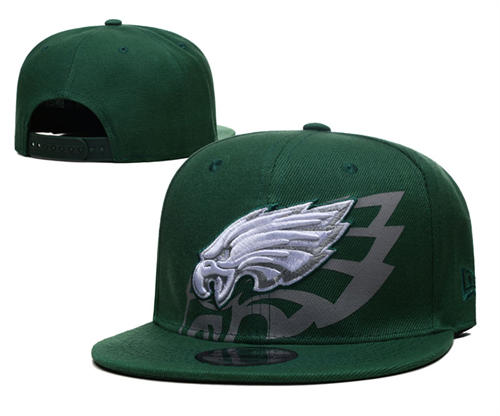 Philadelphia Eagles Green Relex team logo Snapback Cap GS2504043 (3)