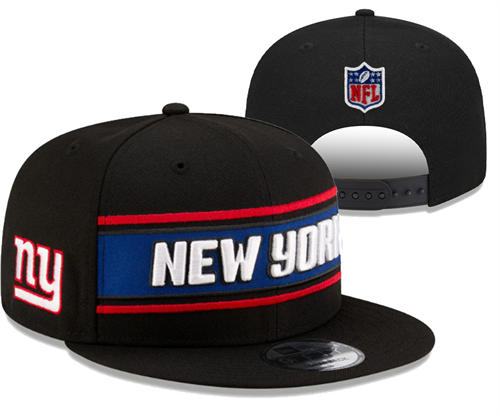 NFL New York Giants Black Classics Snapback Hat YD2503211 (8)