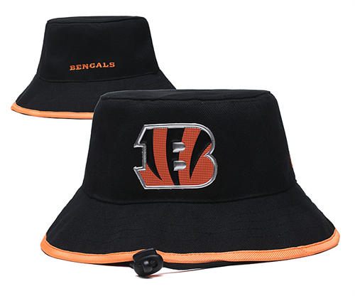 NFL Cincinnati Bengals Black Bucket Hat YD2503211 (9)