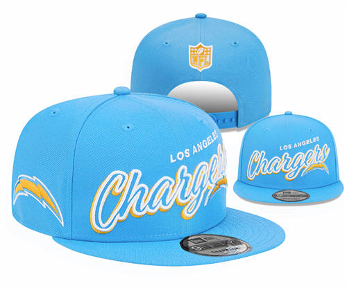 NFL Los Angeles Chargers Powder Blue Legacy True Snapback Hat YD2503211 (3)