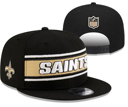 NFL New Orleans Saints black classics Snapback Hat YD2503211 (9)