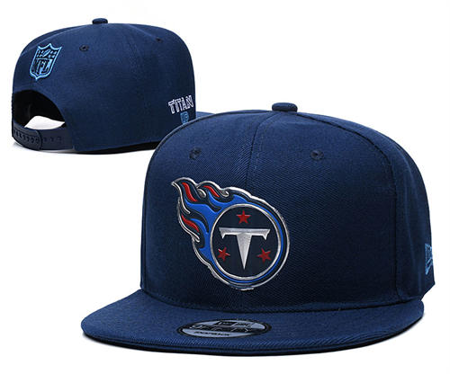 NFL Tennessee Titans navy Primary Logo Snapback Hat YD2503211 (7)