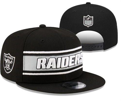 NFL Las Vegas Raiders black classics Snapback Hat YD2503211 (17)