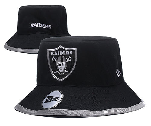 NFL Las Vegas Raiders black Bucket Hat YD2503211 (1)