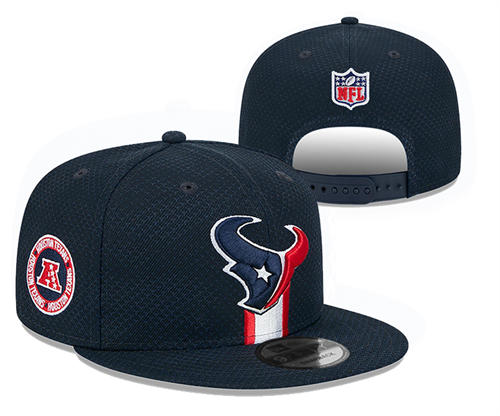 NFL Houston Texans Navy AFC Snapback Hat YD2503211 (2)