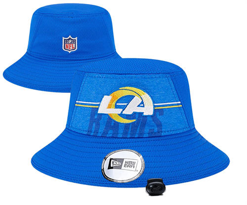 NFL Los Angeles Rams Royal Relex logo Bucket Hat YD2503211 (6)