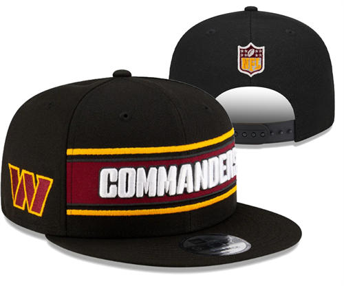 Washington Commanders black Classics Snapback Hat GS2504043 (7)