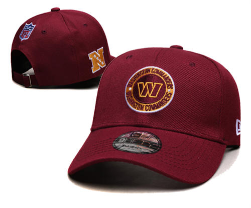 Washington Commanders Burgundy NFC Snapback Hat GS2504043 (9)