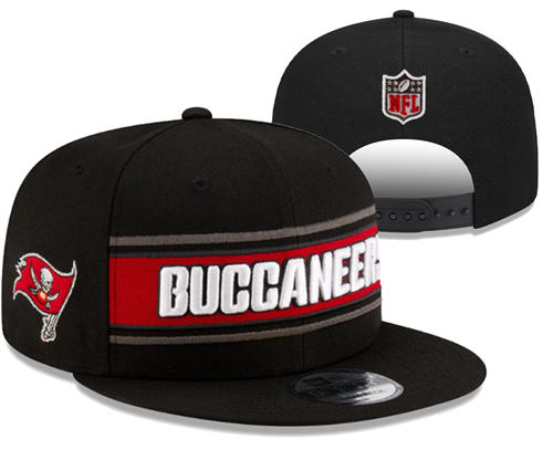 NFL Tampa Bay Buccaneers Black Classics Snapback Hat YD2503211 (1)