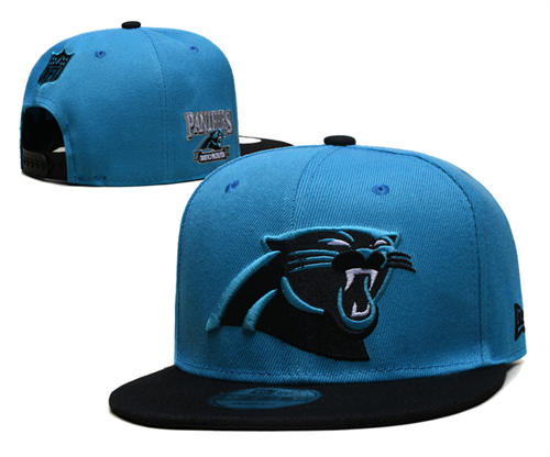 Carolina Panthers black blue Snapback Hat GS2504043 (8)