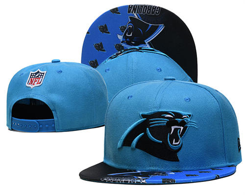 Carolina Panthers Blue Blue embroidered Snapback Hat GS2504043 (1)