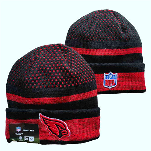 NFL Arizona Cardinals red black Knit Hat YD2503212 (16)