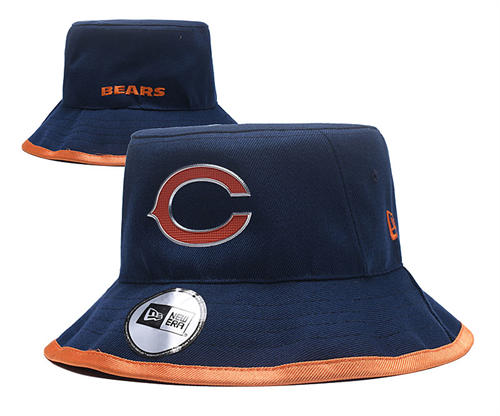 NFL Chicago Bears navy bucket Hat YD2503211 (4)