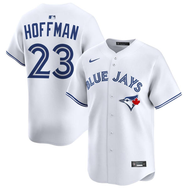 Mens Toronto Blue Jays #23 Jeff Hoffman Nike White Home Limited Player Jersey
