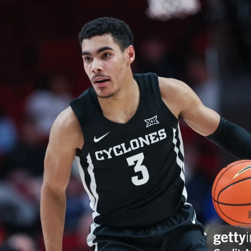 Mens Iowa State Cyclones #3 Tamin Lipsey Nike 2023 Black Cyclones College Basketball Jersey