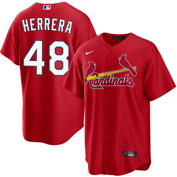 Men's St. Louis Cardinals #48 Ivan Herrera Nike Red Alternate Limited Jersey